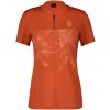 Scott Trail Flow Zip SS Dámsky