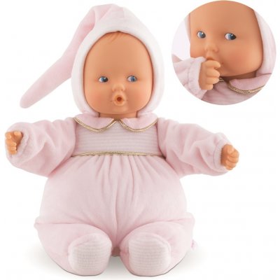 Corolle Babipouce Cotton Flower Mon Doudou s modrými očami a špúliacimi ústočkami 28 cm