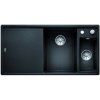 Blanco AXIA III 6 S INFINO SILGRANIT ANTRACIT SKLEN.KRÁJ.DESKA DŘEZ VPRAVO S EXC. - 523472