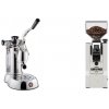 La Pavoni Stradivari Professional Lusso + Eureka Mignon XL, CR white
