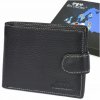 Beltimore pánska peňaženka z pravej kože, čierna