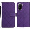 Rhombic Book Xiaomi Redmi A5 4G/Poco C71 - tmavo-fialové