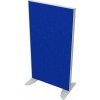 Priečkový paraván Akustik, 60x118 cm, modrý