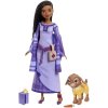 Mattel Disney Wish - Bábika so zvieracím kamarátom na cestách, HPX25