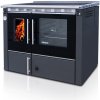 Senko C-35 Premium antracit, sporák s výmenníkom