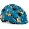 MET přilba HOORAY dětská modrá jezevčík -46/52
