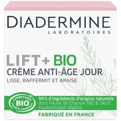 Diadermine Lift +Bio Denný krém Anti-age 50 ml