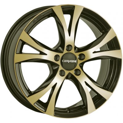 CARMANI 09 6.5x15 5x100 ET38 gold polished