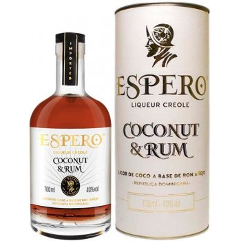 Espero Coconut & Rum 40% 0,7 l (tuba)