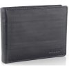 Pánska luxusná peňaženka tmavo šedá LG-2111