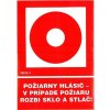 NE06 4 S Požiarny hlásič - v prípade požiaru rozbi sklo a stlač! ( s textom ) A6