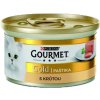 Gourmet Gold konz. mačka kuracie mäso + pečeň 85g