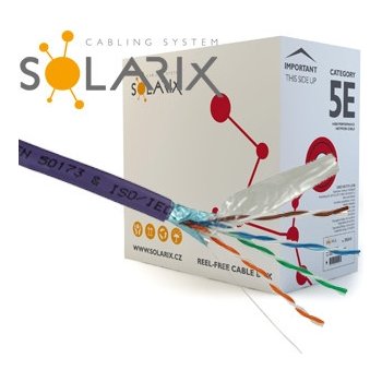 Solarix SXKD-5E-FTP-LSOH CAT5 FTP, LSOH, drát, 305m