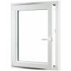 Jednokrídlové plastové okno REHAU Smartline+, otváravo - sklopné ľavé - SKLADOVÉ-OKNÁ.sk - 650 x 800
