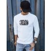 Dstreet pánska mikina LIFE BX5362 biela XXL