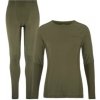 Set CRAFT CORE Warm Baselayer zelená M