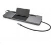 i-Tec USB-C Metal Ergonomic 4K 3x Display Docking Station + Power Delivery 85 W C31FLATDOCKPDPRO
