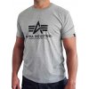 Alpha Industries Basic T-Shirt grey tričko pánske šedé