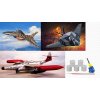 Revell F 89 Scorpion F 117 Nighthawk F16 Fighting Falcon US Air Force 75th Anniversary Gift Set letadla 05670 1:72 (18-05670)