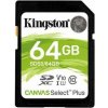 Kingston SDXC karta 64GB Canvas Select Plus, U1, V10, A1 (SDS3/64GB)
