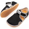 Antal Shoes DETSKÉ BAREFOOT PAPUČE ANTAL SHOES RASCAL BASIC - BLACK Veľkosť: 27, Vnútorná dĺžka topánky v cm: 17.8, Vnútorná šírka topánky v cm: 7.2