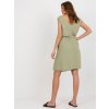 RUE PARIS Šaty -WN-SK-VE38.32P Farba: Zelená, Veľkosť: S