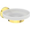 Ideal Standard La Dolce Vita - Mydlovnička s držiakom, sklo/kefované zlato T5507A2