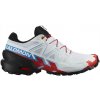 Dámska bežecká obuv Salomon Speedcross 6 White/Black/Fiery Red UK 8