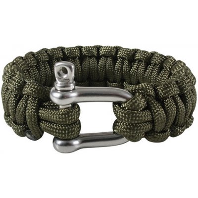 Rothco Survival Paracord D-Shackle oliv