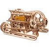 Ugears 3D drevené mechanické puzzle Steampunková ponorka