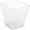 Wimex Fingerfood pohárik (PS) hranatý číry 50 x 50 x 45 mm 60ml (50 ks)