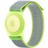 Detský náramok na Apple AirTag Tech-protect Nylon limetková