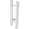 DVERNÉ MADLO MP SECRET s uzamykaním (WS - Biela matná), Délka 1100 mm155 mm26x20 mm, MP WS (biela mat)