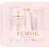 NG Perfumes Femme l odeur parfumovaná voda dámska 100 ml + sprchový gél 100 ml darčeková sada