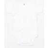 Babybugz Dojčenské body s krátkym rukávom White