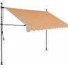Ručne zaťahovacia markíza s LED svetlom 300x120 cm Dekorhome