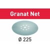 Sieťové brúsne prostriedky Granat Net STF D225 P400 GR NET/25 FESTOOL