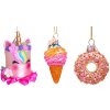 LAALU Sada 3 ks ozdob: Sladké motivy mix 5 cm