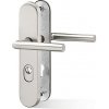 Ochranné kovanie ACT Golem Plus (NEREZ), kľučka-kľučka, Otvor na cylindrickú vložku PZ, AC-T Nerez, 72 mm