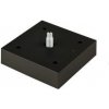 Nábytková nožička FP002, 75x75mm, čierna matná 20mm