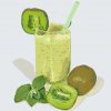 Vymalujsisam.sk Maľovanie podľa čísiel - Čerstvé smoothie Veľkosť: 50x50cm, Rám: Bez rámu, iba zrolované plátno