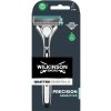 Holiaci strojček WILKINSON Sword Quattro Titanium Sensitive + 1 ks hlavice