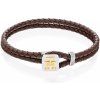 Tommy Hilfiger Slušivý kožený náramok Monogram 2790532