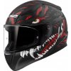 MOTOCYKLOVÁ PRILBA LS2 FF353 RAPID II KAIJU M.BLACK RED WHITE-06 S
