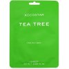 Kocostar Tea Tree Sheet Mask Čistiaca pleťová maska proti nedokonalostiam, 1 ks