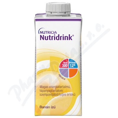 Nutridrink s příchutí banánovou por.sol. 24 x 200 ml