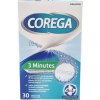 Corega antibakteriálne čistiace tablety 3 minútové na zubné náhrady 30 ks