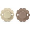 Suavinex Cumlík SX PRO fyziologický 2 ks Wonder 6/18 m Gray + Umber