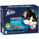 Felix Fantastic losos platesa tuniak treska v želé 12 x 85 g