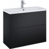 Tila MYLLO SET 80 cm umývadlo + skrinka 80,6 x 35,8 x 67,3 cm čierna matná TN8100